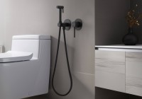 Гигиенический душ AQUATEK Европа AQ1319MB со смесителем, С ВНУТРЕННЕЙ ЧАСТЬЮ, матовый черный