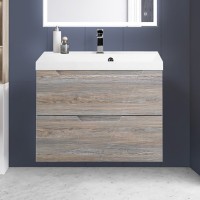 Тумба с раковиной BelBagno Vittoria 70 подвесная, pino