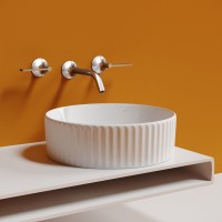 Накладная раковина Ceramicanova Element CN6057 белая глянцевая