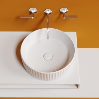Накладная раковина Ceramicanova Element CN6057 белая глянцевая