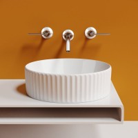 Накладная раковина Ceramicanova Element CN6057 белая глянцевая