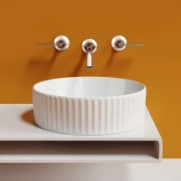 Накладная раковина Ceramicanova Element CN6057 белая глянцевая