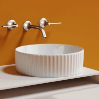 Накладная раковина Ceramicanova Element CN6057 белая глянцевая