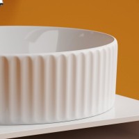 Накладная раковина Ceramicanova Element CN6057 белая глянцевая