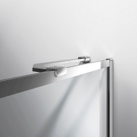 Шторка на ванну Vincea VSB-41700CL 70 см, профиль хром, стекло прозрачное