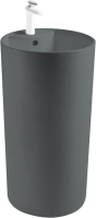 Раковина SantiLine SL-4003MG серая матовая