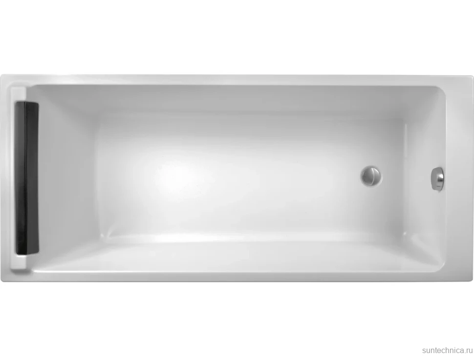 Акриловая ванна Jacob Delafon Spacio E6D161RU-00 170x75 см, встраиваемая, белая, с каркасом