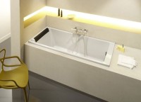 Акриловая ванна Jacob Delafon Spacio E6D161RU-00 170x75 см, встраиваемая, белая, с каркасом