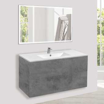 Мебель для ванной Vincea Mia 100 бетон