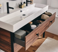 Смеситель для раковины Jacob Delafon Rivoli E24323-BL матовый черный