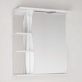 Зеркало-шкаф Style Line Эко Волна Волна 60/С белый, с подсветкой