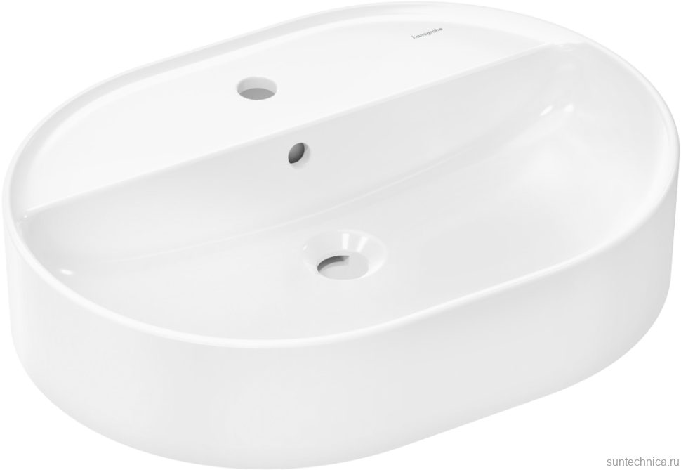 Накладная раковина Hansgrohe Xuniva U 60171450 60x45, белая