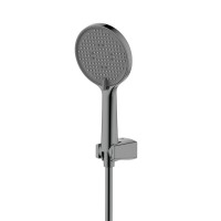 Смеситель для ванны с душевым гарнитуром, метал Gun metal, AQUAme Como AQM6512GM