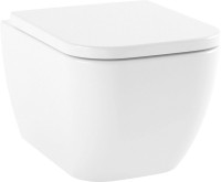 Комплект Lavinia Boho Унитаз подвесной One Compacto 3302102C + Крышка-сиденье One 33290200 с микролифтом + Инсталляция RelFix 38010010 + Кнопка RelFix 38050601 матовая черная, белая + Дозатор RelFix 38040010