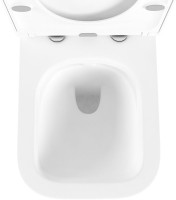 Комплект Lavinia Boho Унитаз подвесной One Compacto 3302102C + Крышка-сиденье One 33290200 с микролифтом + Инсталляция RelFix 38010010 + Кнопка RelFix 38050601 матовая черная, белая + Дозатор RelFix 38040010