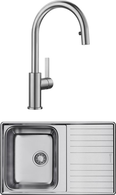 Комплект Мойка Omoikiri Sagami 79 + Смеситель Blanco Candor-S 523121