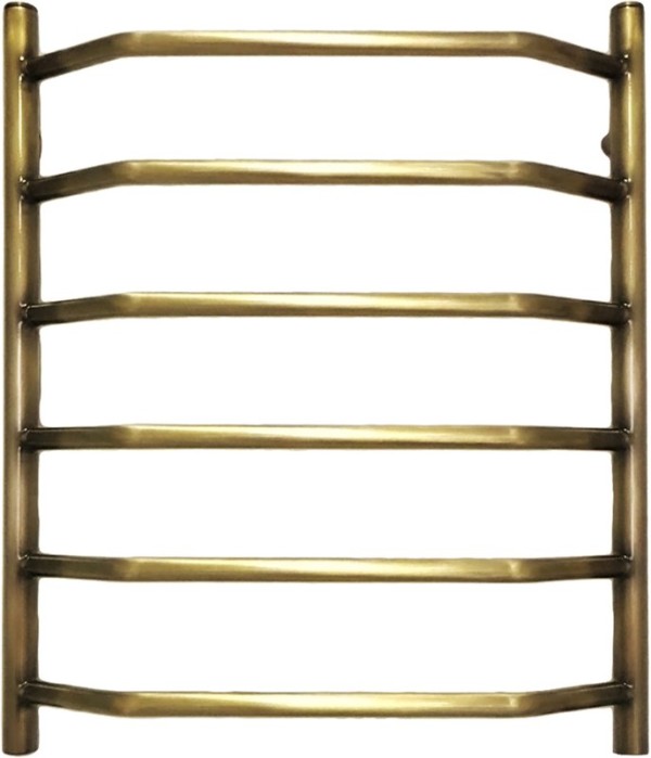 Полотенцесушитель водяной Domoterm Лаура П6 50x80, античная бронза