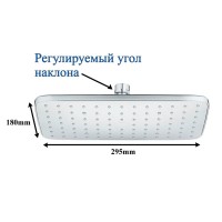 Душевая стойка BOND Cube B07-9400 с термостатом, хром