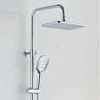 Душевая стойка BOND Cube B07-9400 с термостатом, хром