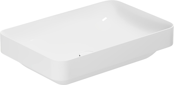 Накладная раковина Azzurra Elegance 60 белая, прямоугольная, фаянс