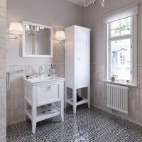 Зеркало VitrA Valarte 65 матовое белое