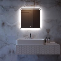 Зеркало Mixline Стив-Лайт 70 с подсветкой