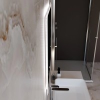 Зеркало Mixline Стив-Лайт 70 с подсветкой