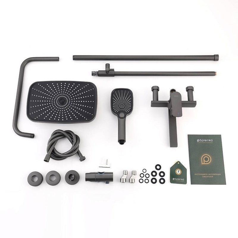 Душевая стойка Splenka S40 S40.24.07 серый