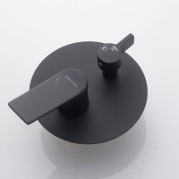 Душевая система встраиваемая Shevanik S4135H, черный