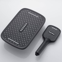 Душевая система встраиваемая Shevanik S4135H, черный