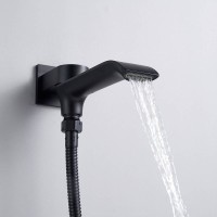 Душевая система встраиваемая Shevanik S4135H, черный