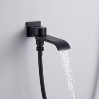 Душевая система встраиваемая Shevanik S4135H, черный