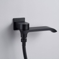 Душевая система встраиваемая Shevanik S4135H, черный