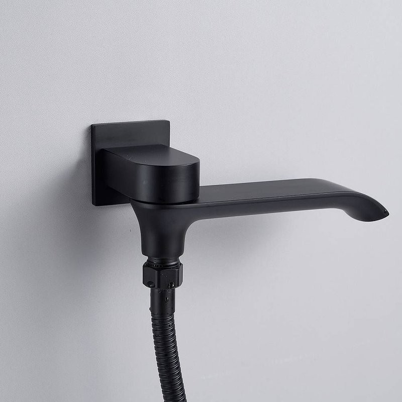 Душевая система встраиваемая Shevanik S4135H, черный