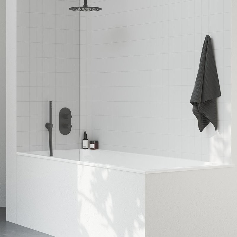 Верхний душ Ravak 980.20BLM матовый черный