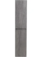 Шкаф пенал для ванной BelBagno Kraft L cemento grigio