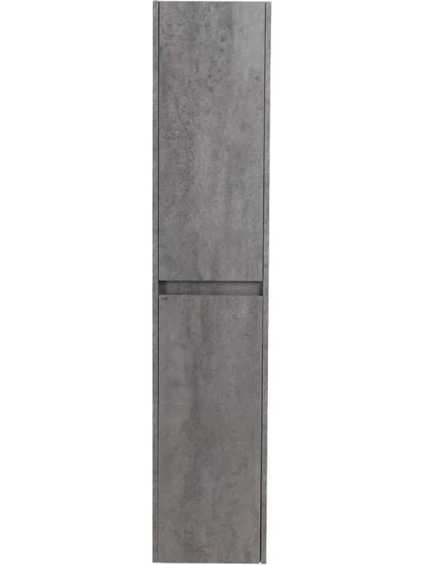 Шкаф пенал для ванной BelBagno Kraft L cemento grigio