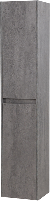 Шкаф пенал для ванной BelBagno Kraft L cemento grigio