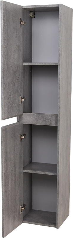 Шкаф пенал для ванной BelBagno Kraft L cemento grigio