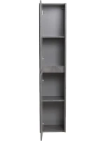 Шкаф пенал для ванной BelBagno Kraft L cemento grigio