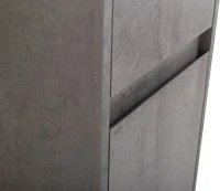 Шкаф пенал для ванной BelBagno Kraft L cemento grigio