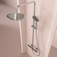 Душевая стойка Sancos Kanedo SC7200CH с термостатом, хром