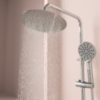 Душевая стойка Sancos Kanedo SC7200CH с термостатом, хром