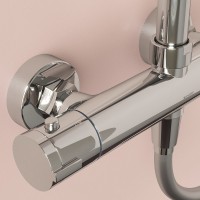 Душевая стойка Sancos Kanedo SC7200CH с термостатом, хром