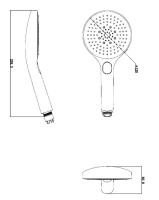 Душевая лейка Splendy Sense R SR21712R3CR хром Душевая лейка Splendy Sense R SR21712R3CR хром