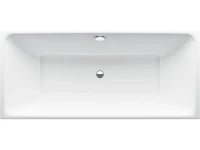 Стальная ванна Bette Loft 180x80 см, встраиваемая, белая, на ножках, с самоочищающимся покрытием, с шумоизоляцией