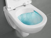 Комплект Унитаз подвесной Villeroy & Boch O.Novo 5660HR01 alpin, безободковый + Инсталляция OLI 80 ECO Sanitarblock mechanic 3 в 1 с кнопкой смыва