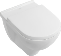 Комплект Унитаз подвесной Villeroy & Boch O.Novo 5660HR01 alpin, безободковый + Инсталляция OLI 80 ECO Sanitarblock mechanic 3 в 1 с кнопкой смыва