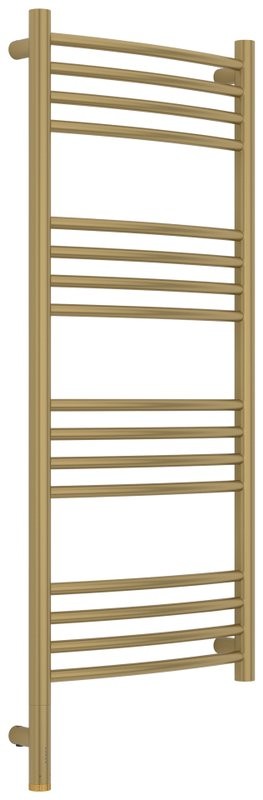 Полотенцесушитель электрический Сунержа Богема 3.1 32-6002-1040 110x45 см, подключение слева, золотой шелк, лесенка