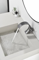 Смеситель для раковины Black&White Gravity 7106GM gun metal